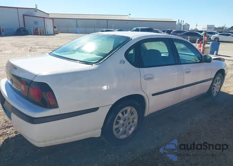 2004 Chevrolet Impala из США, поврежденный, VIN 2G1WF52E449340254